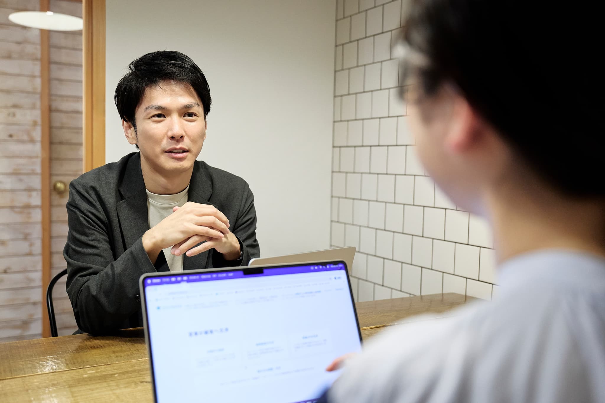 キャリア面談の様子